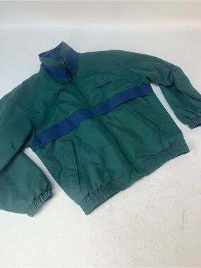 Vintage Reversible Winnebago Windbreaker Jacket - Green/Blue